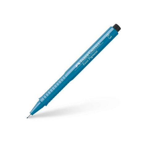 Cienkopis Faber-Castell Ecco Pigment, 0.3mm, niebieski - 3